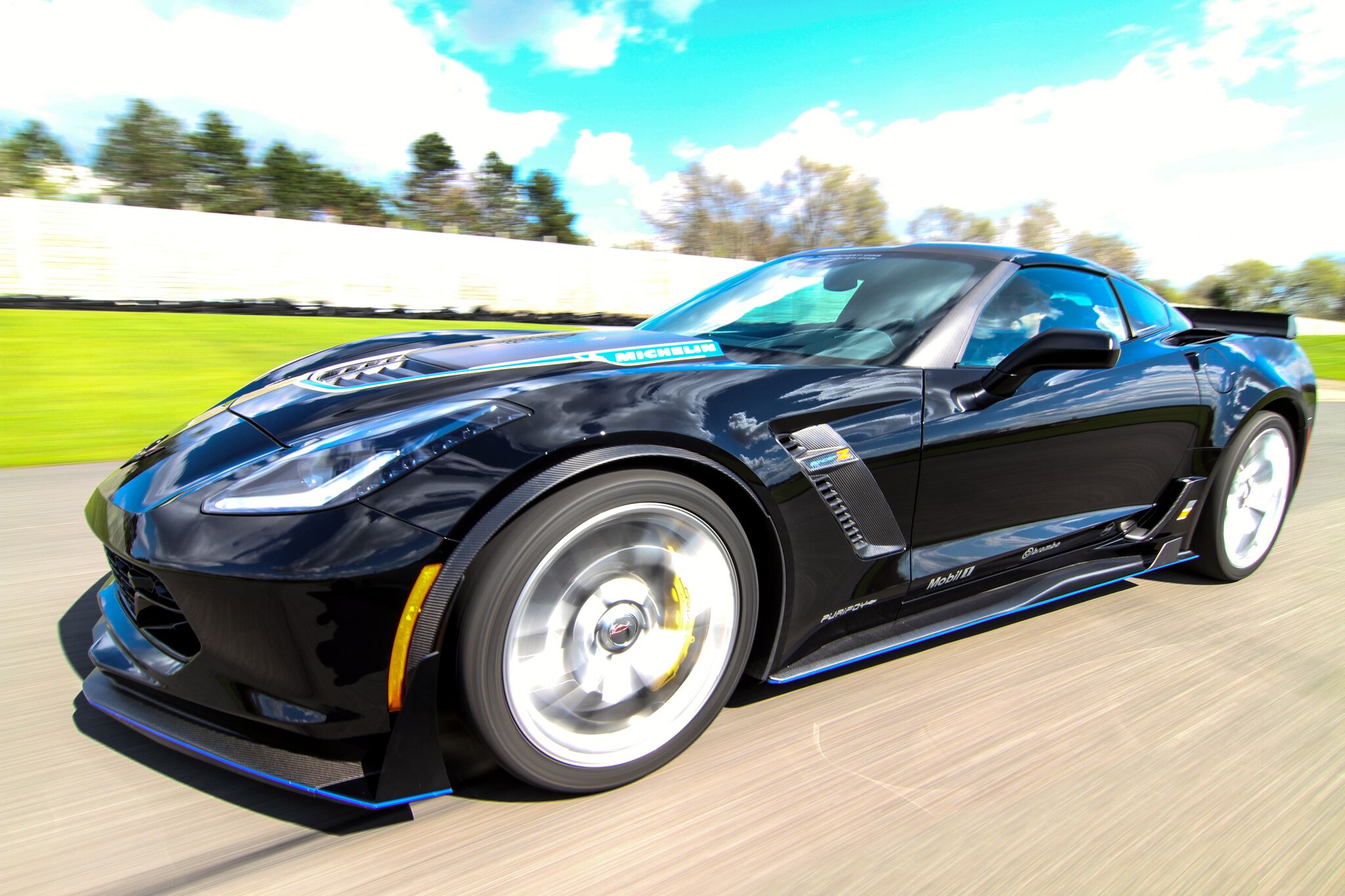 C7 Corvette ConceptZ Supercharged Z06 Nowicki Carbon Fiber Rockers, Side Skirts